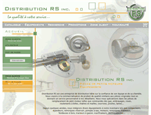 Tablet Screenshot of distributionrs.com